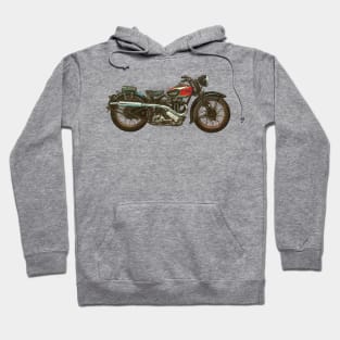 1937 ARIEL RED HUNTER MOTORCYCLE Hoodie